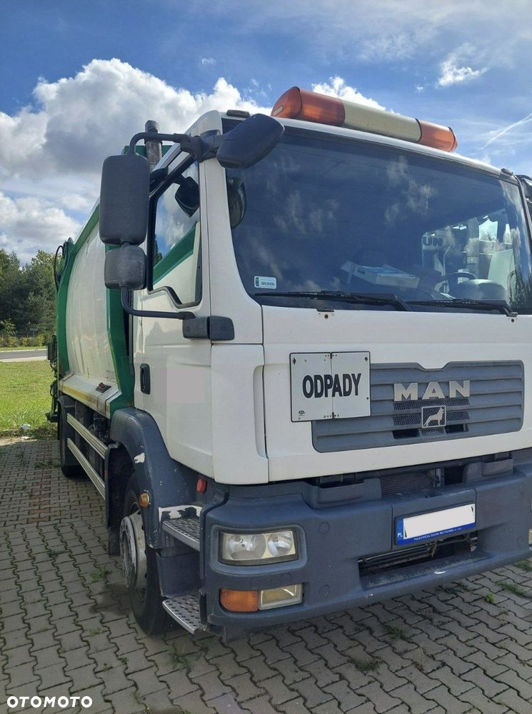 MAN TGM, śmieciarka Norba - 2