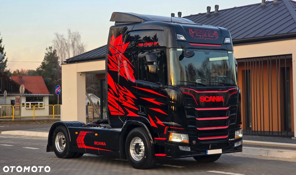 Scania R450 ❗️STANDARD / HYDRAULIKA / ALUFELGI / NAVI / LED / VIRTUAL COCKPIT / DUŻE ZBIORNIKI / ZABUDOWY MIĘDZYOSIOWE / RETARDER / LODÓWKA / ACC / NOWE SPRZĘGŁO I HAMULCE / BEZ EGR / SALON POLSKA ❗️ - 15