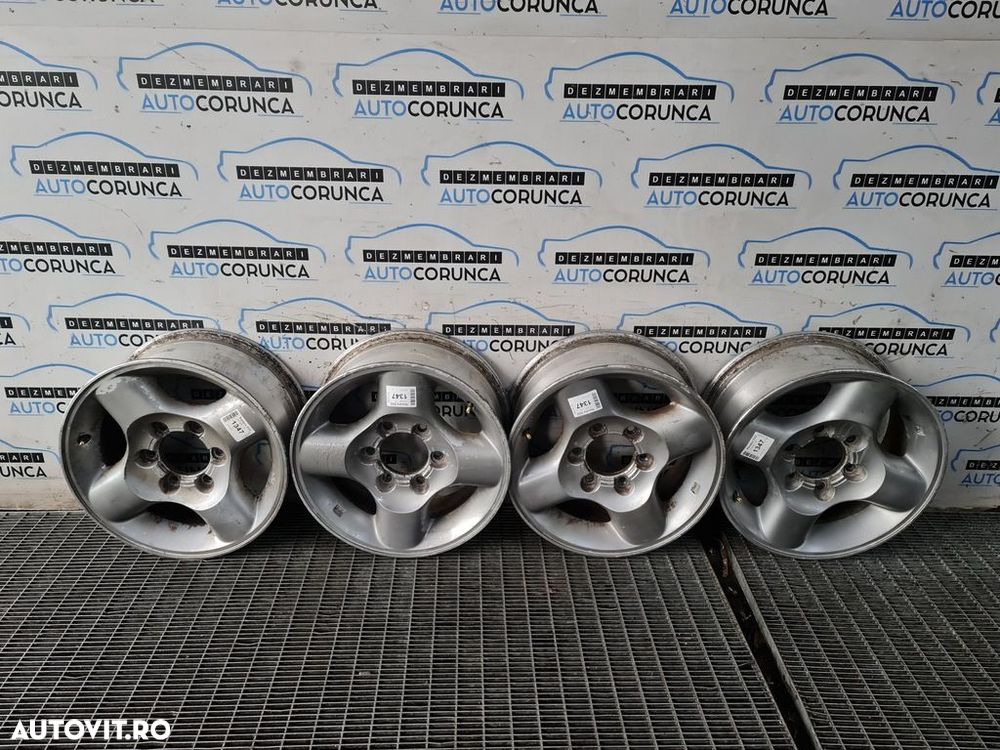 Jante aliaj Nissan Navara D22 1998 - 2004 (1347) R16 R16. 136*139.7. ET - ul nu se vede - 1