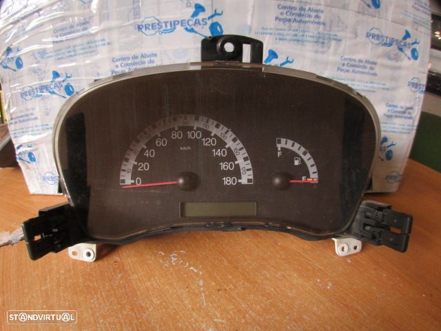 Quadrante 606307002H FIAT PUNTO 188 2000 1.2I 60CV 5P PRETO KM/H  DIGITAL - 1
