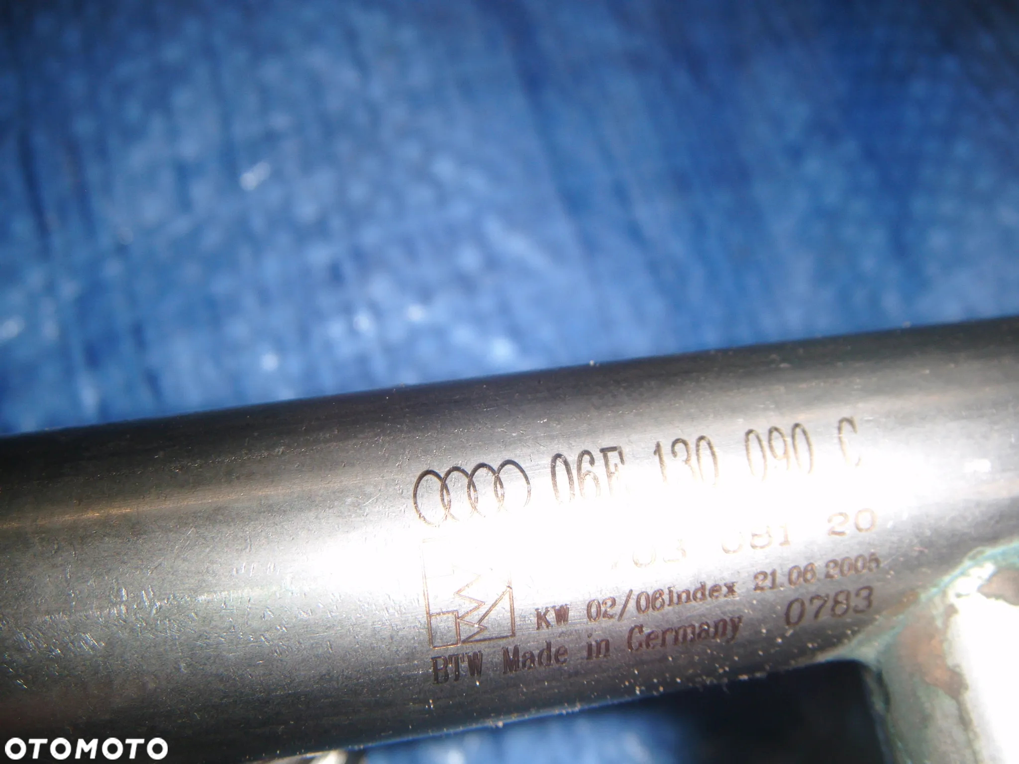 audi a4 b7 3.2 v6 listwa wtryskowa kompletna 06e130090c 06e130089b - 2