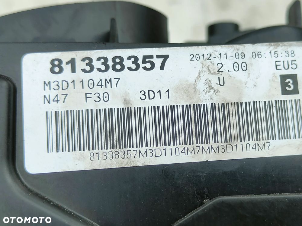 BMW F20 F30 E90 F10 E84 F25 2.0d N47 Pokrywa zaworów 8570828 - 6