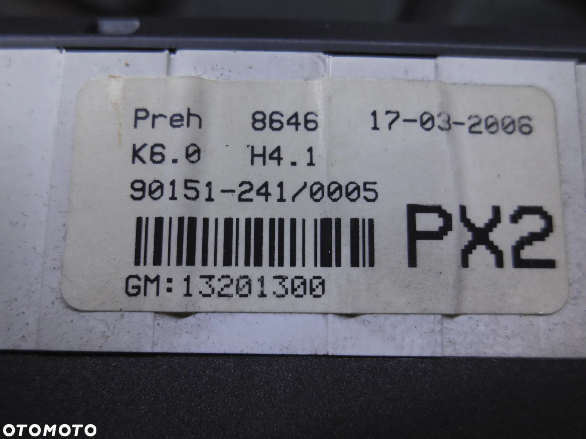 OPEL ZEFIRA B PANEL NAWIEWU 13201300 POSIADAM 2 SZT - 8