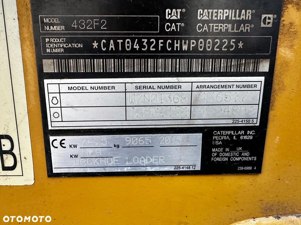 Caterpillar CAT 432F2 - 4