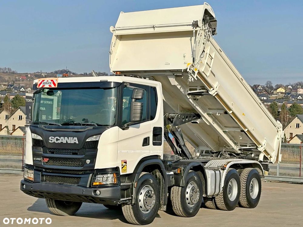 Scania G 410 * WYWROTKA + BORDMATIC * STAN BDB / 8x4 - 5