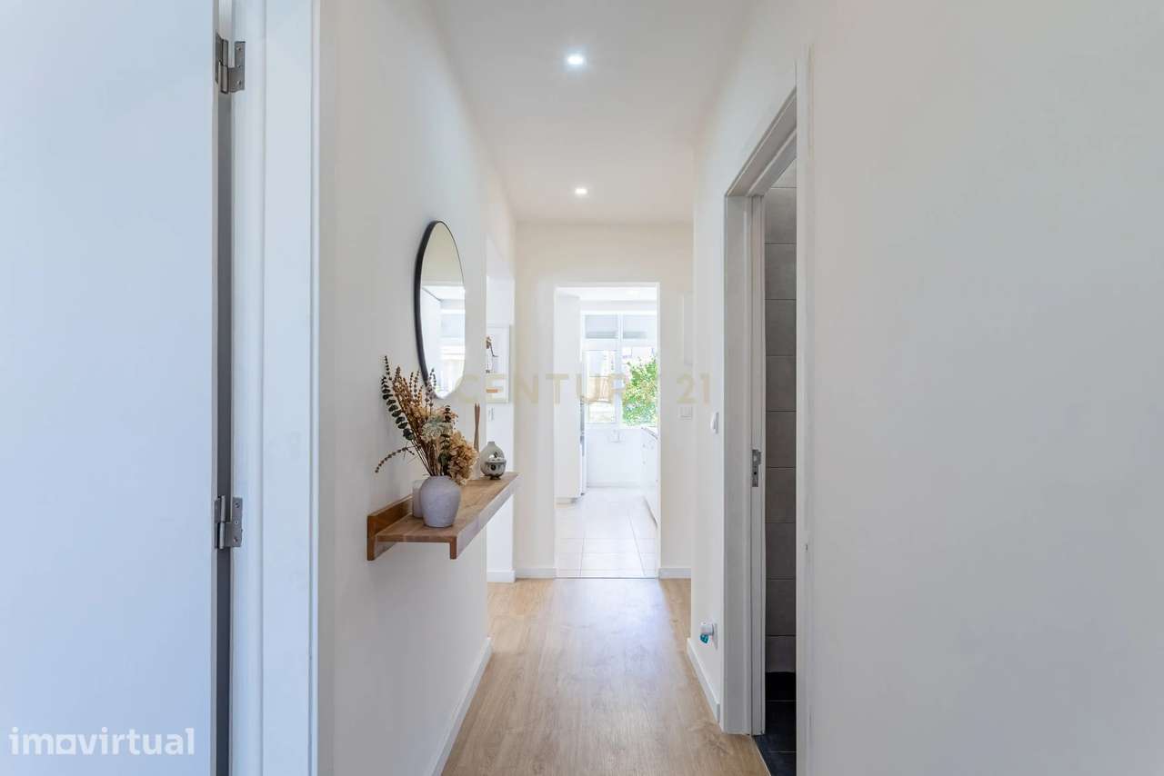 T2 em Vila Franca de Xira, totalmente remodelado, luminoso e vista des - Grande imagem: 5/27