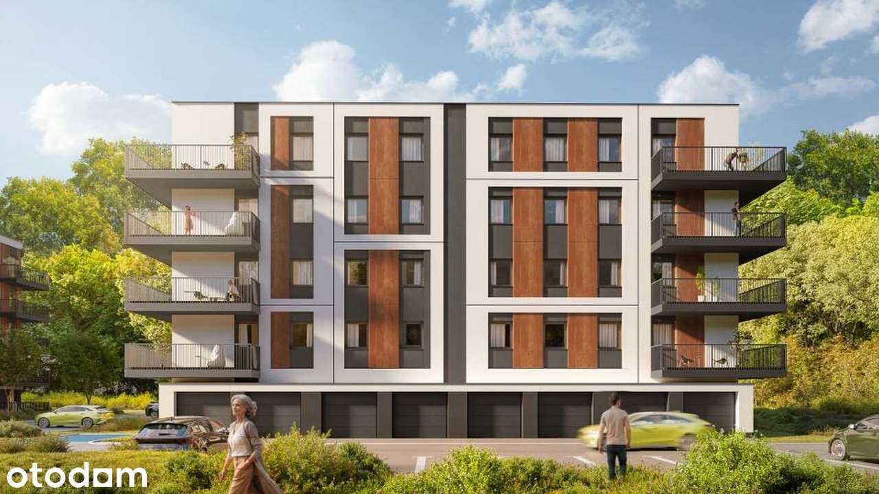 3-pokojowe mieszkanie 56m2 + ogródek