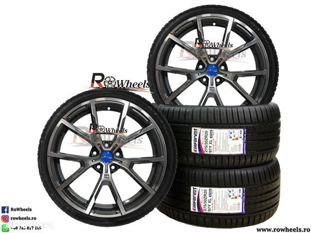 Jante BMW 19 R19 Model M E60 E90 F10 F12 F01 X3 F30 F34 F11 anvelope vara - 1