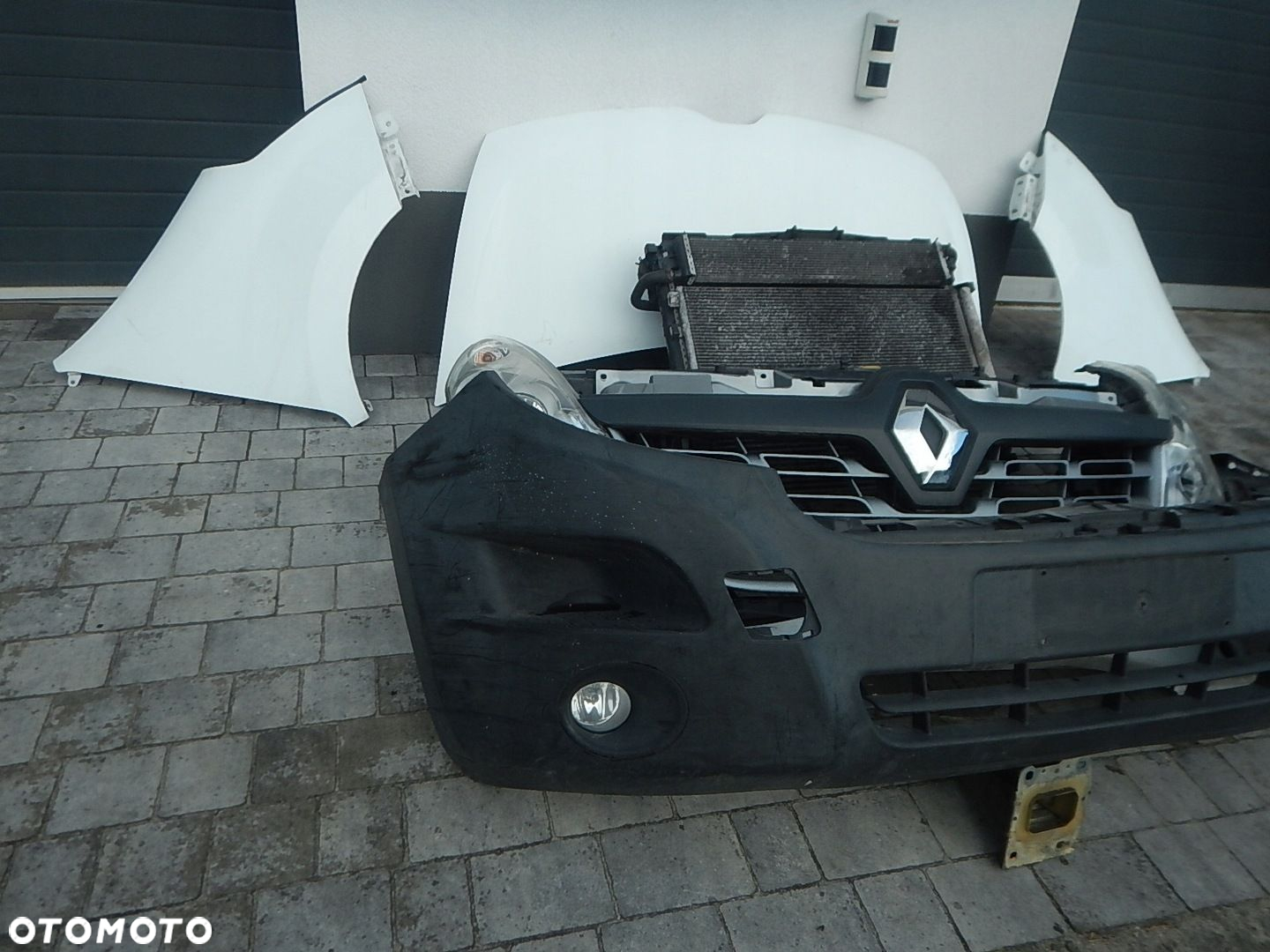 KOMPLETNY PRZOD MASKA ZDERZAK BLOTNIKI LAMPY PAS RENAULT MASTER III 2016-19 - 3