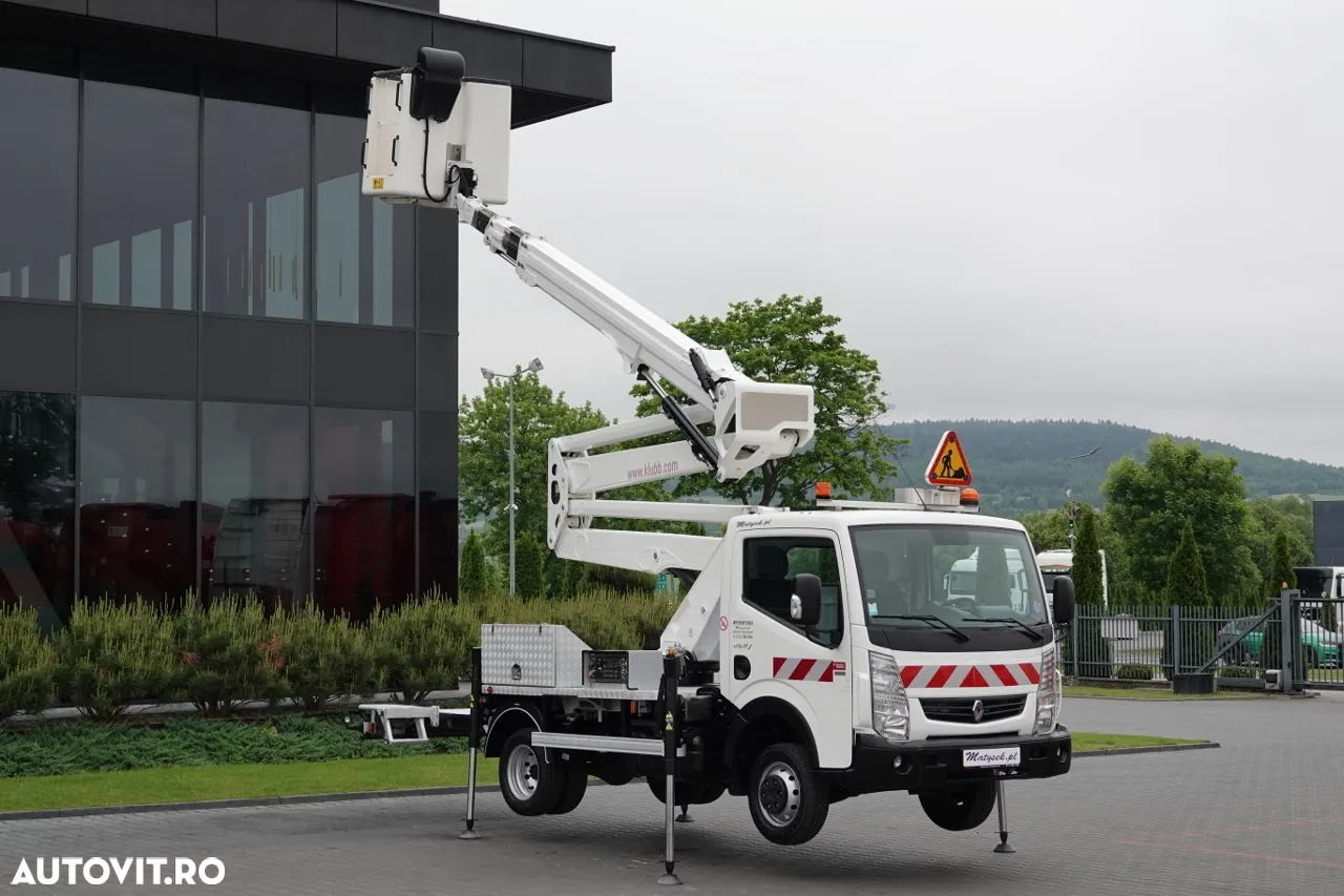 Renault MAXITY 130,35 / 20 METRI LIFT / KLUBB VAT-66-NLX COS / COS 2 PERSOANE - 250 KG / DUPA CONTRACTUL DE SERVICE - 3
