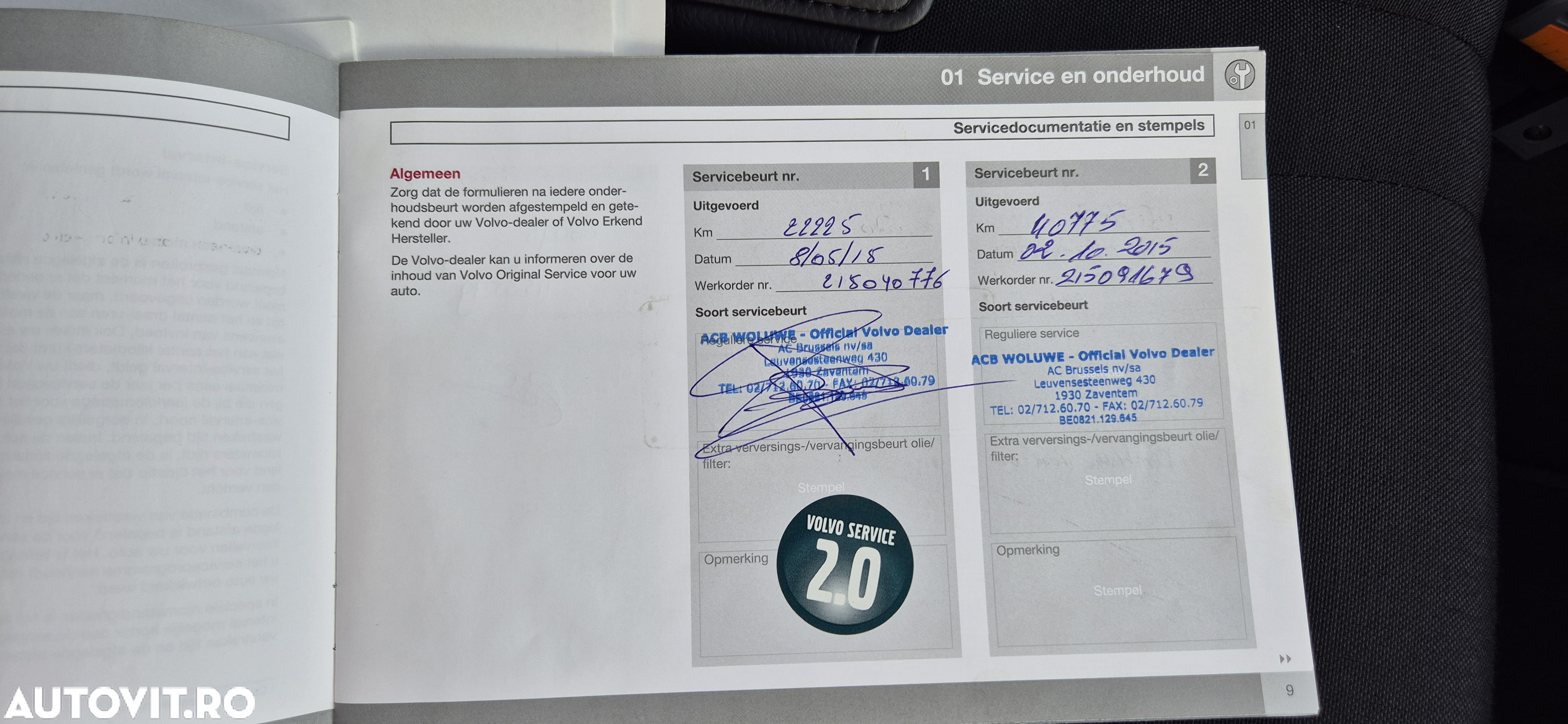 Volvo V40 D2 94g Kinetic - 29