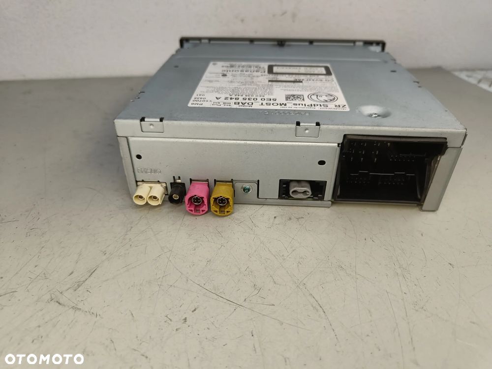 Czytnik kart Skoda Octavia 3 III Jednostka Radia Radio 5E0035842A - 5