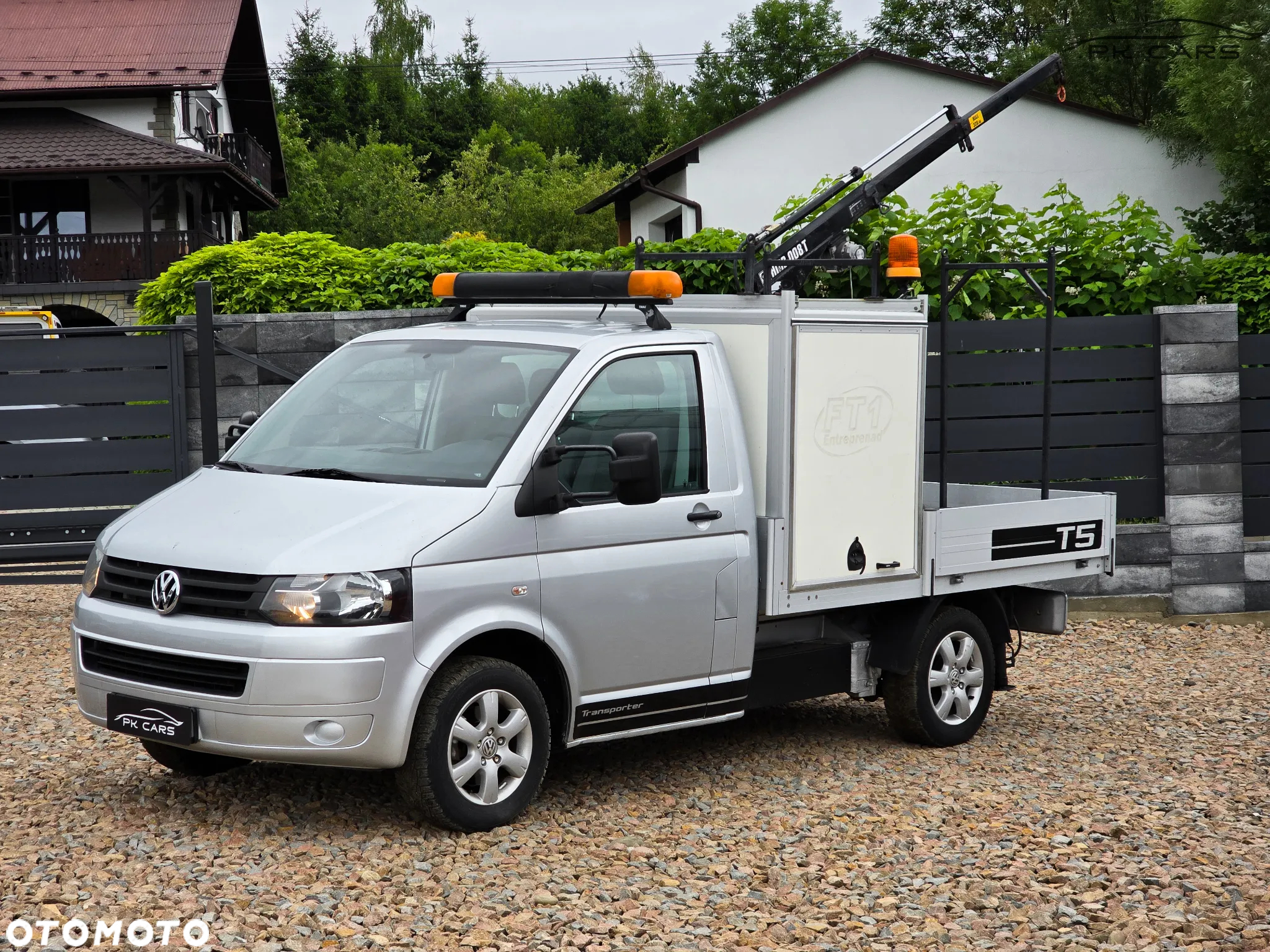 Volkswagen T5 2.0 140 KM 4X4 4 MOTION HDS HIAB KRAN - 2