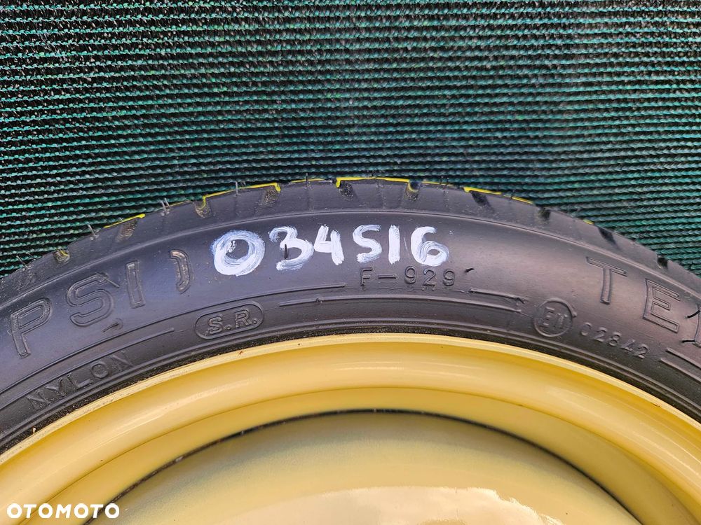 Koło Dojazdowe Dojazdówka Zapasowe Zapasówka 4x100 T115/70 D14 88M Toyota Yaris I 1 Honda - 3
