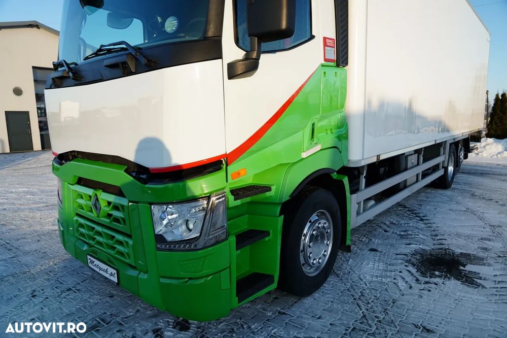 Renault T 430 / 6x2 / REFRIGERAT -9 M / UNITATE CARRIER SUPRA 1250 / platformă elevatoare / oblon rulant / punte de ridicare / direcție - 10