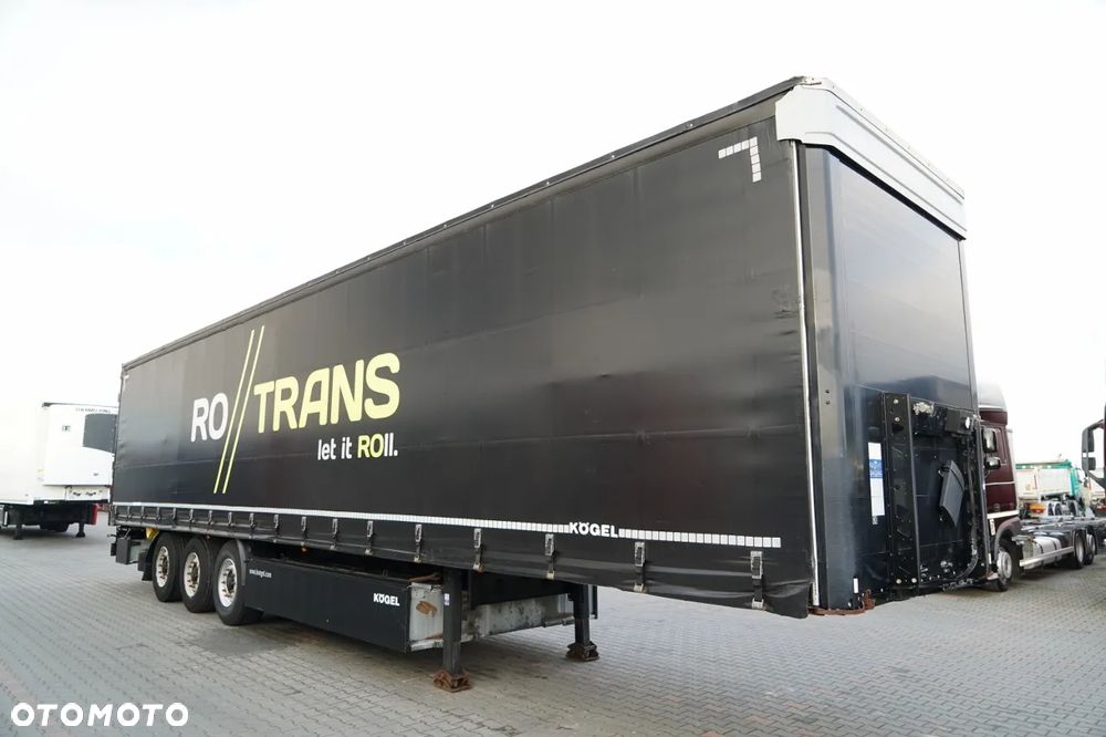 Kögel FIRANKA / STANDARD / PODNOSZONY DACH / KOSZ NA PALETY - 2