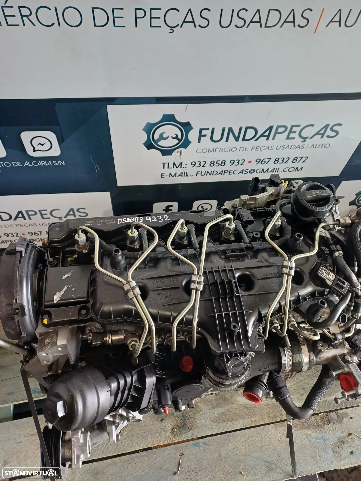 Motor Volvo S60 II 2.0 163Cv 2010 a 2014 ID 4232 - 2