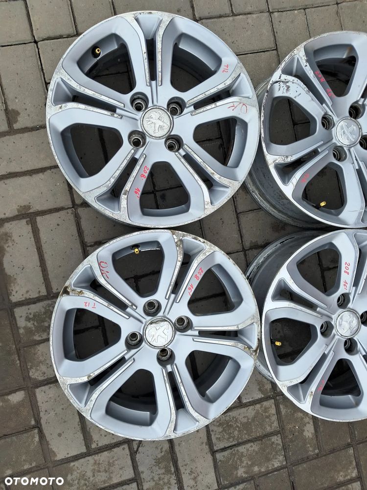 Peugeot 208 FELGI Aluminiowe 16" 9673773677 ET23 6" 4x108 - 2