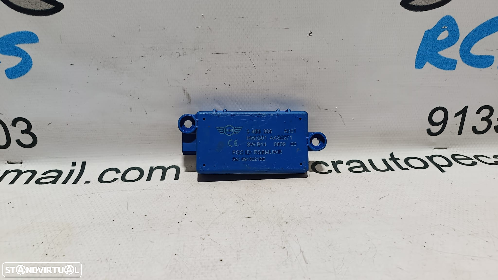 CENTRALINA MODULO ALARME UNIDADE CONTROLO MINI COOPER S R57 CABRIO R57 LCI 65753455306 3455306 - 3