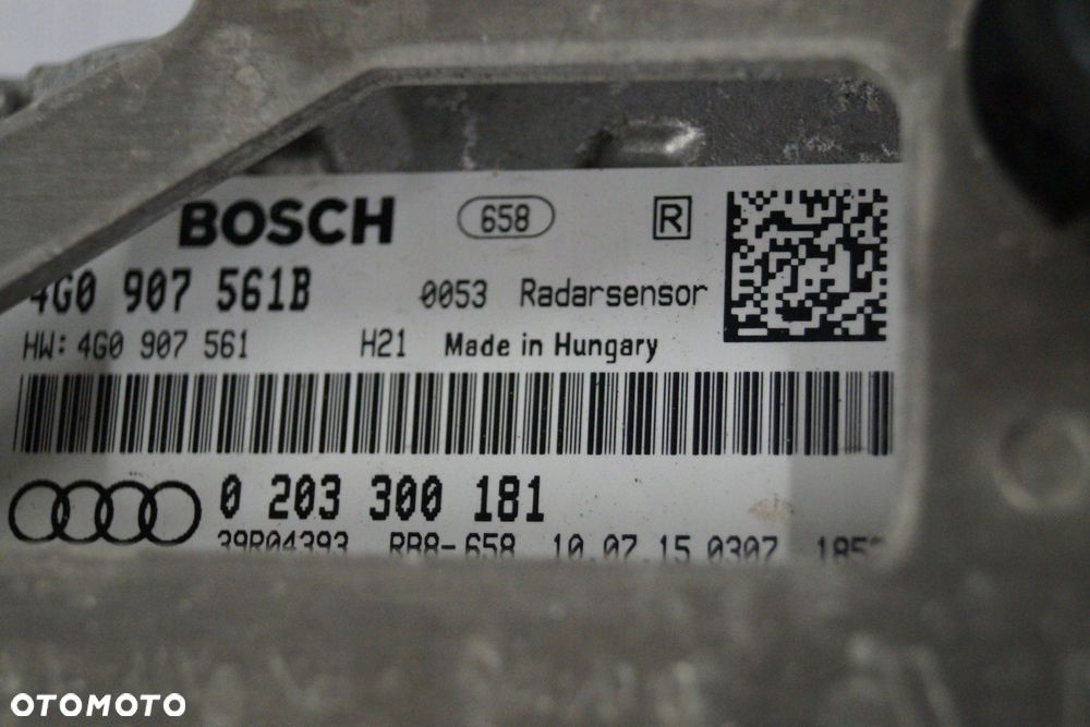 audi a6 a7 4g c7 radar acc distronic 4g0907541b 561b - 3
