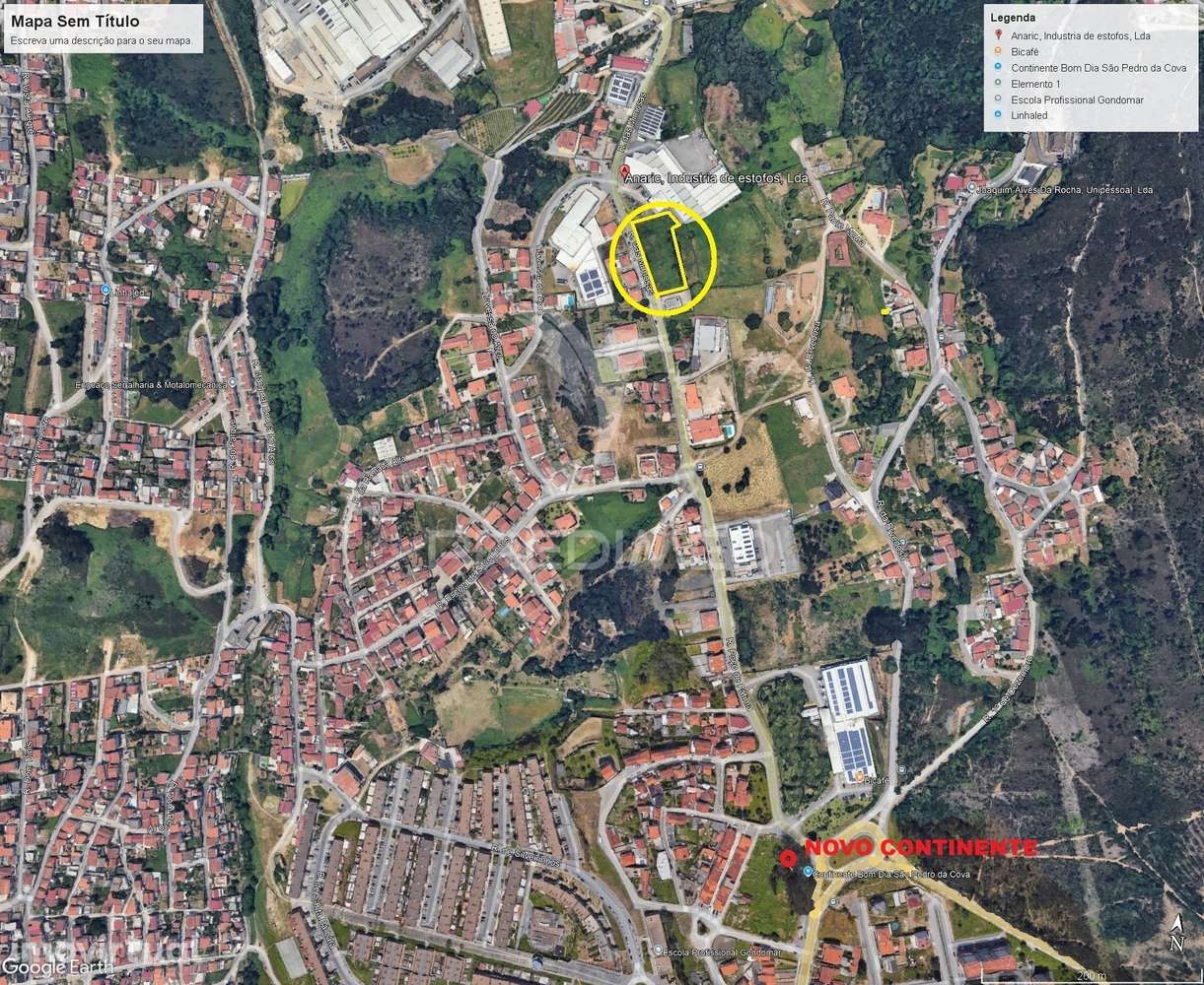 Terreno com PIP Aprovado para 24 Fogos – Zona ARU – S. Pedro da Cov... - Grande imagem: 5/14