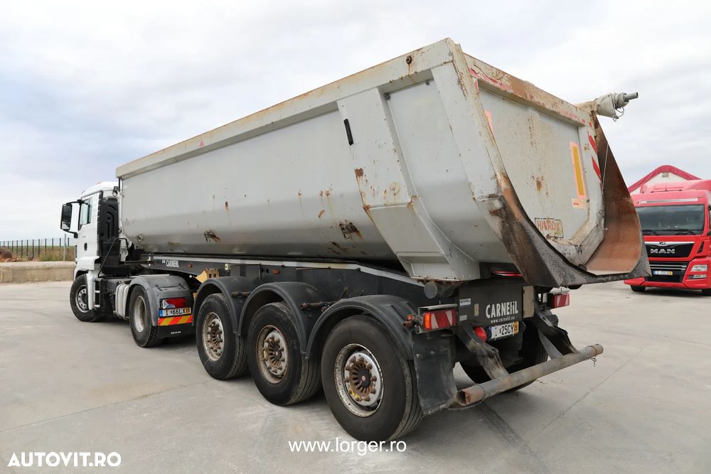 MAN TGS 18.440 4x2 BLS + Semiremorcă Carnehl CHKS/HH basculabilă - 7
