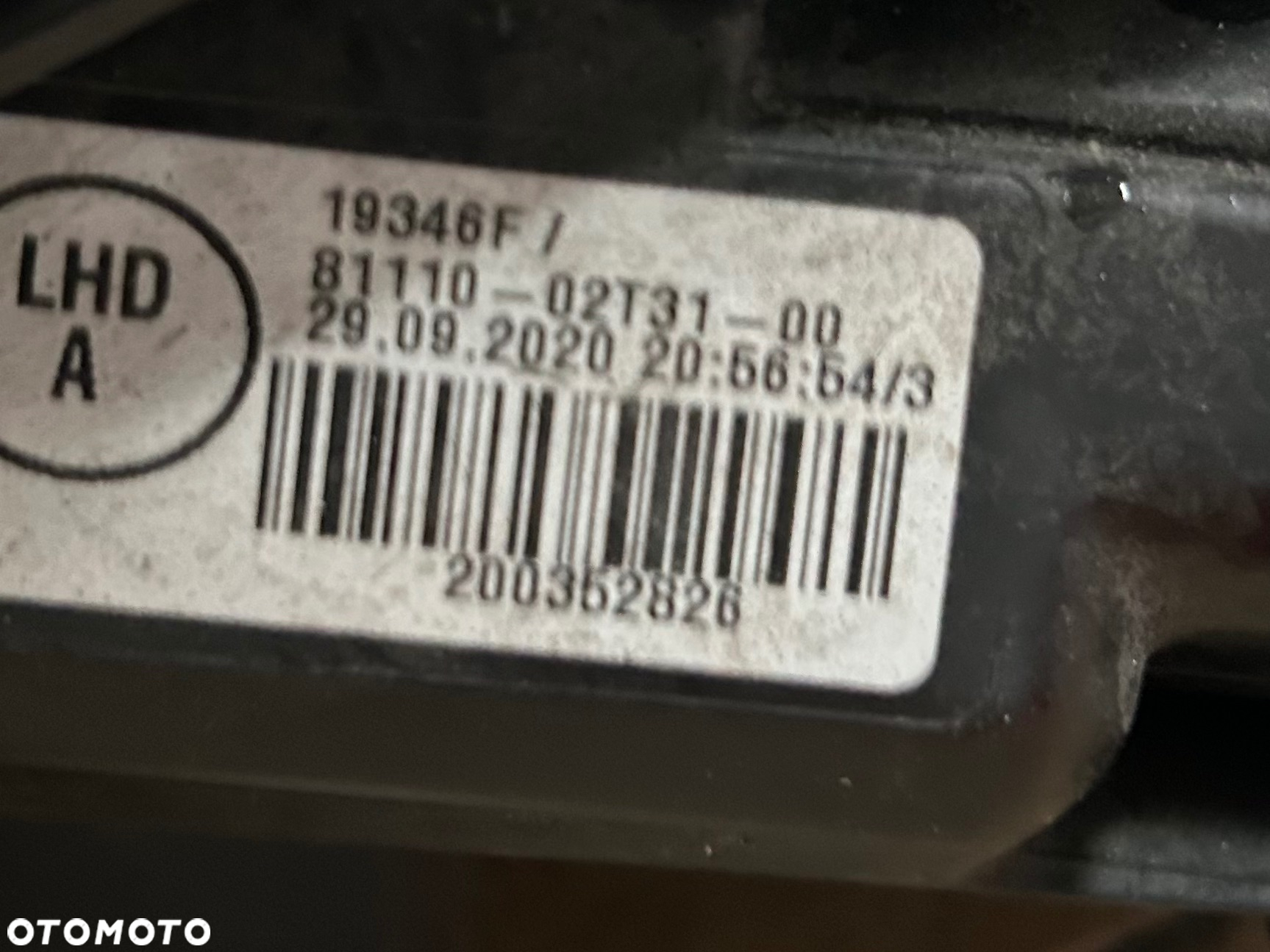 TOYOTA COROLLA E21 SEDAN LAMPA LEW/PR LED DRL 81150-02T31-00 IGLA ORG - 3