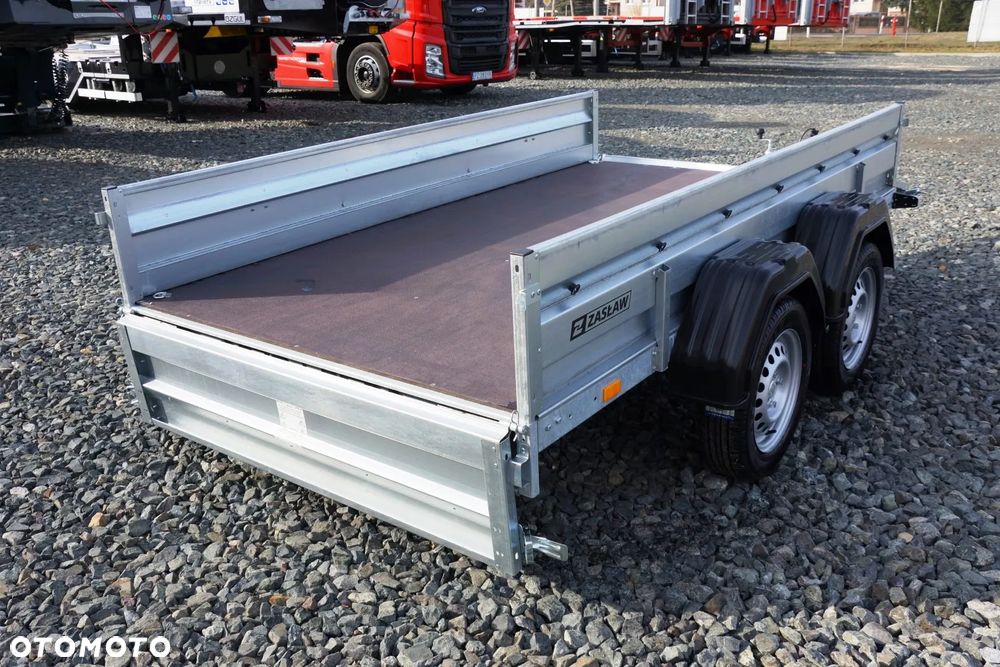 Zaslaw 2 osie, przyczepa towarowa MOCNA I SOLDNA DMC 750 KG - 17