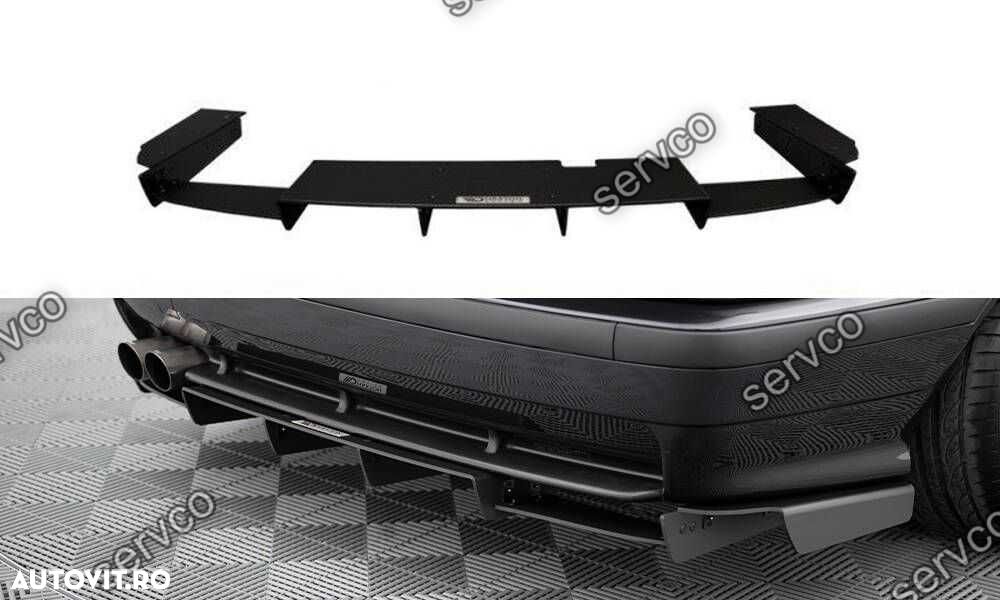 Prelungire lip difuzor bara spate Bmw Seria M3 E36 1992-1999 v1 - Maxton Design - 1