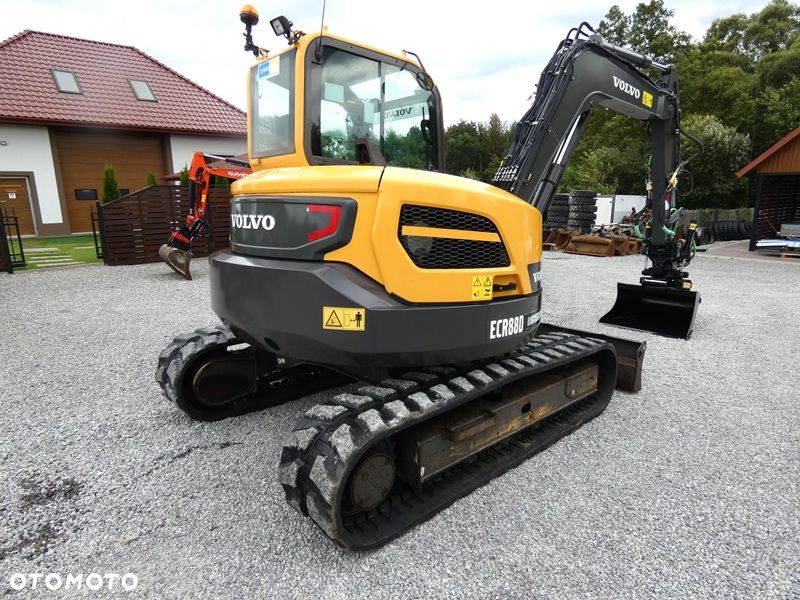 Volvo ECR88D ROTOTILT ZE SZCZYPCAMI / Super Stan / Nowe podwozie / - 3