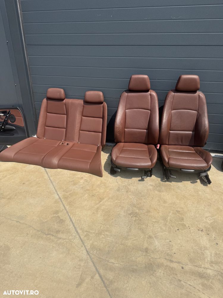 Interior piele scaune sport bmw seria 1 cabrio e88 - 2