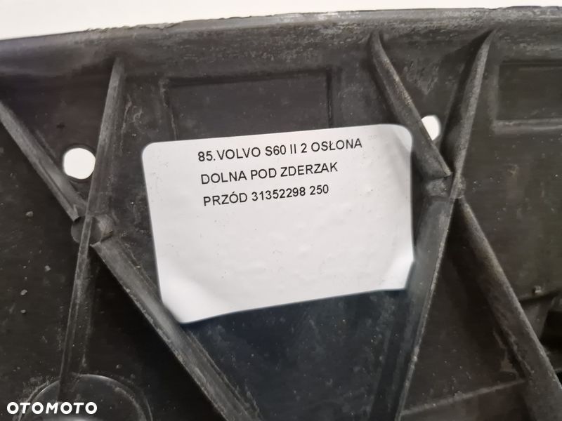 VOLVO S60 II 2 OSŁONA DOLNA POD ZDERZAK PRZÓD 31352298 - 11
