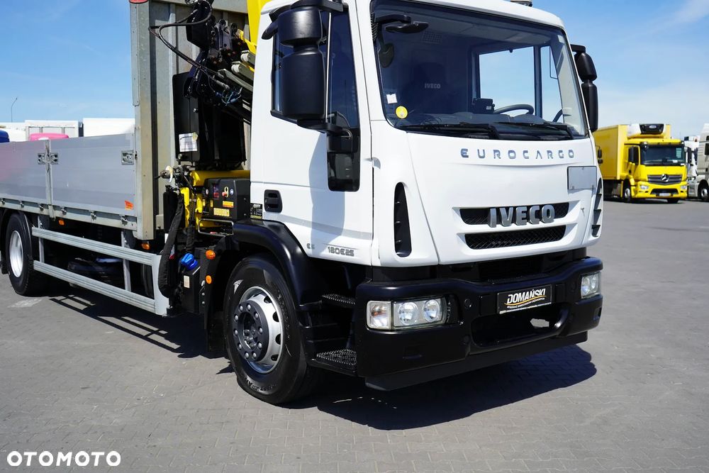 Iveco EUROCARGO / 180E25 / SKRZYNIOWY + HDS / HYVA HB 150 X / ROTATOR / WIDŁY / PILOT - 33