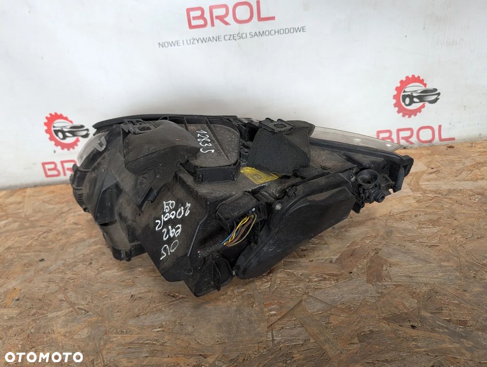 XENON LEWY PRAWY LAMPA BMW E92 E93  UK - 3
