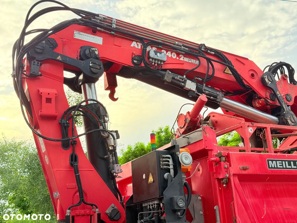 MAN * TGS 26.360 MAN * HDS Kran ATLAS 240.02 * Napęd 6X6 * Kiper Wywrotka Meiller * Kosz Łyżka * Energetyka * - 10