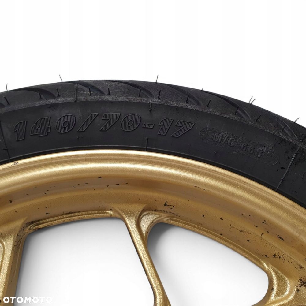 TYLNE KOŁO FELGA TYŁ Yamaha XSR 125 XSR125 2021+ Opona 140/70 R17 złota - 16