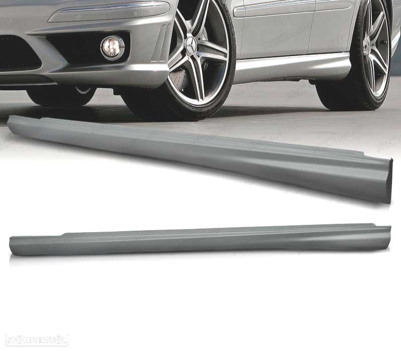 EMBALADEIRAS LATERAIS MERCEDES CLASE E W211 02-09 - 1
