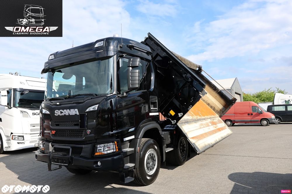 Scania G 460 XT / Jak Nowa / 8X4 / DMC 34 T / WYWROTKA MEILLER 3S / BORDMATIC - 34