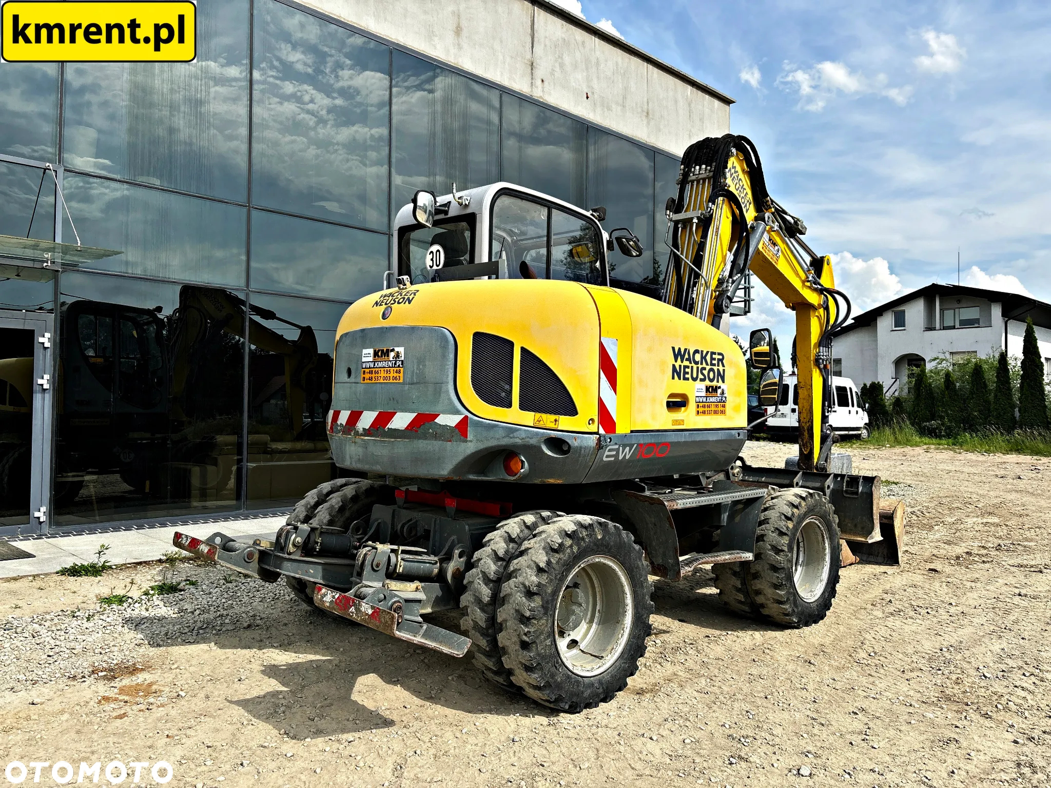 Wacker Neuson EW 100 KOPARKA KOŁOWA 2017R. |  KOMATSU PW 98 118 LIEBHERR 309 311 - 15