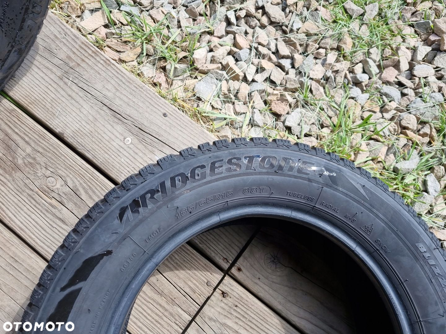 Opony BRIDGESTONE blizzak lm001 185/65R15 88t 2020r,7.5/7mm super stan - 11