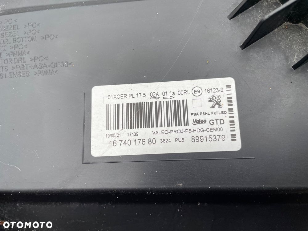 Peugeot 3008 EVL gris Platinium 2016r- maska zderzak błotnik drzwi zawieszenie - 4