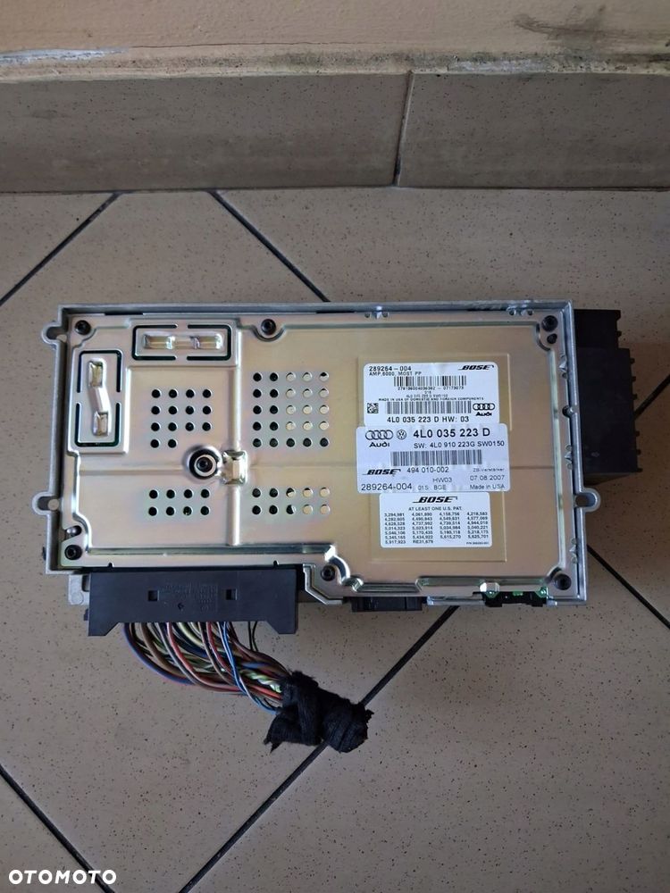 AUDI Q7 4L wzmacniacz audio 4L0035223D - 1