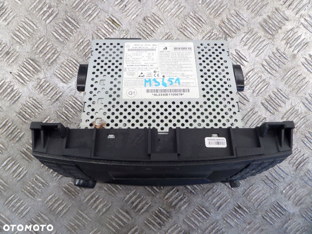 mercedes v-klasa viano w447 radio nawigacja a4479006105 - 2
