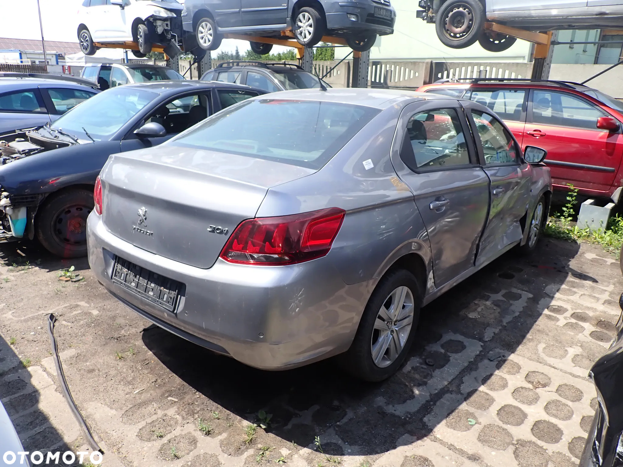 CZĘŚCI - Peugeot 301 1,6 EHDI BLUE HDI BHY 99KM 5B SEDAN 2018r. lakier KCA INDEX - 8342 - 3