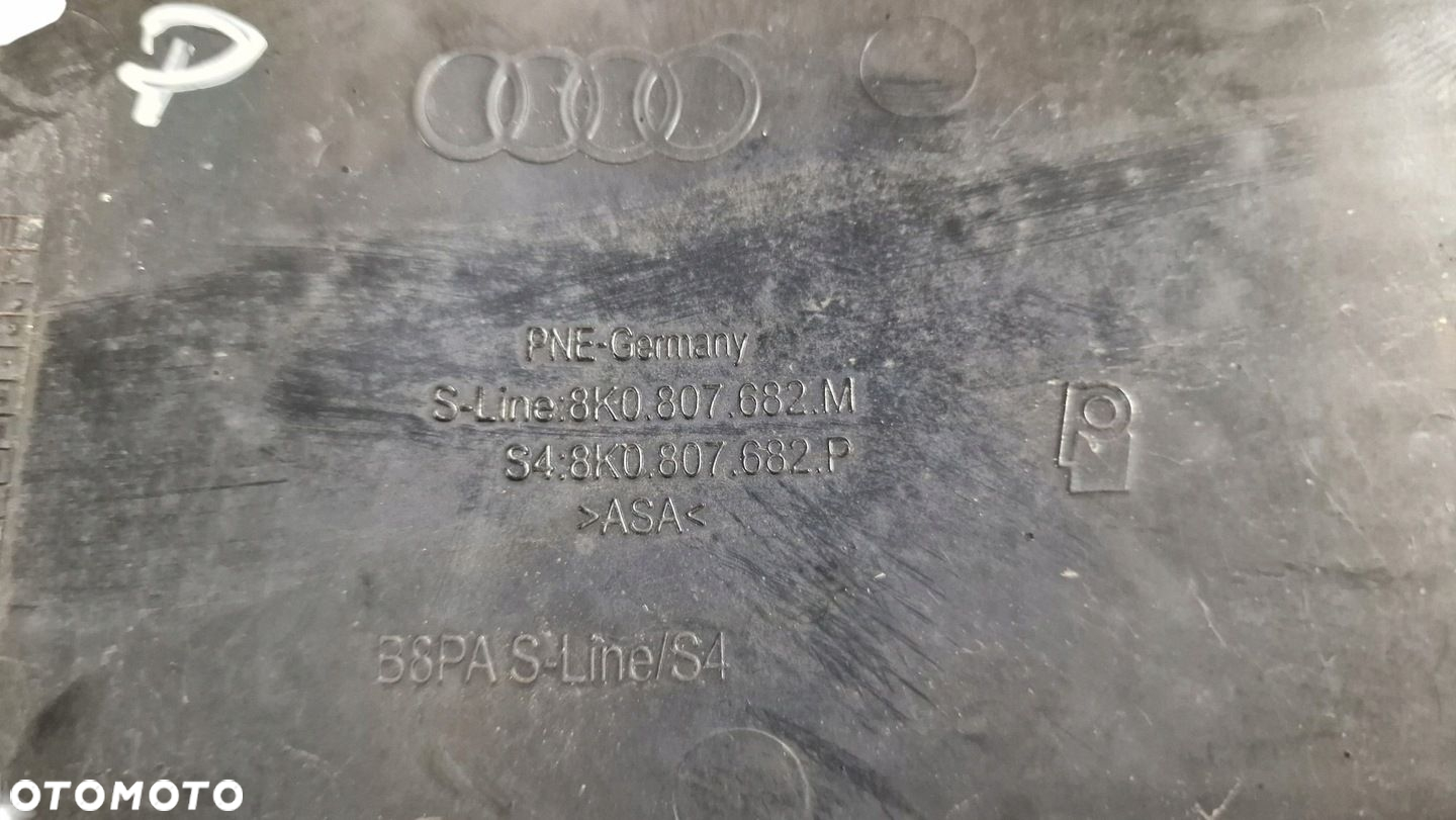 AUDI A4 B8 LIFT S-LINE HALOGEN PRAWY RAMKA PRAWA 8K0807682M 8K0941700C ORG. - 5