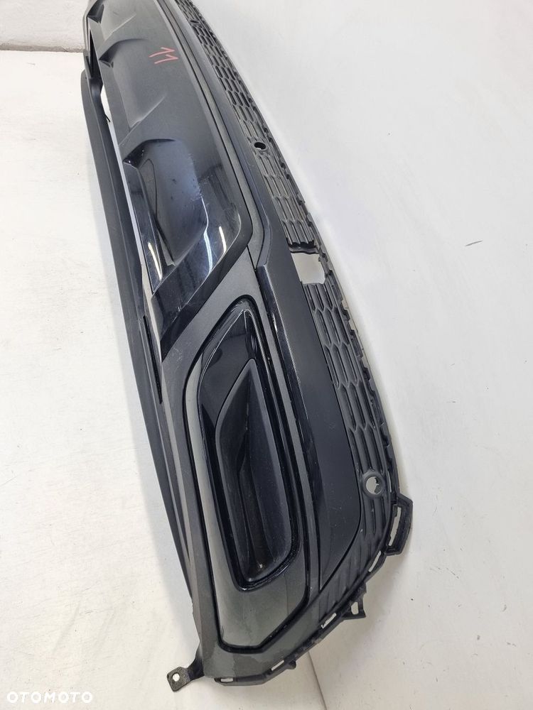 audi q7 ii 4m0 lift s-line spoiler dyfuzor zderzaka tył tylny - 2