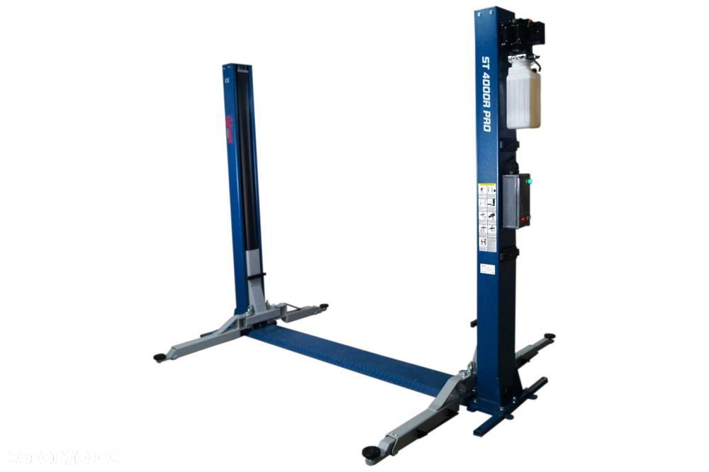 Podnośnik dwukolumnowy samochodowy z ramą 4T / 230V AUTOMAT - 5