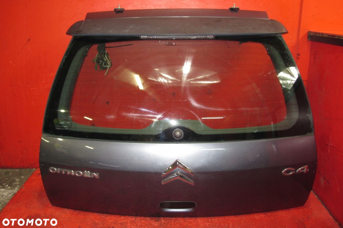 CITROEN C4 I 1 LC HATCHBACK 5-DRZWI 04-11 SZYBA KLAPA BAGAŻNIKA TYŁ 5D EZW - 1