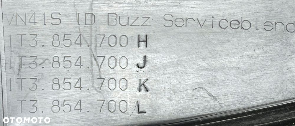 VW ID BUZZ 1T3 MASKA POKRYWA PRZÓD PRZEDNIA 1T3854700H - 16