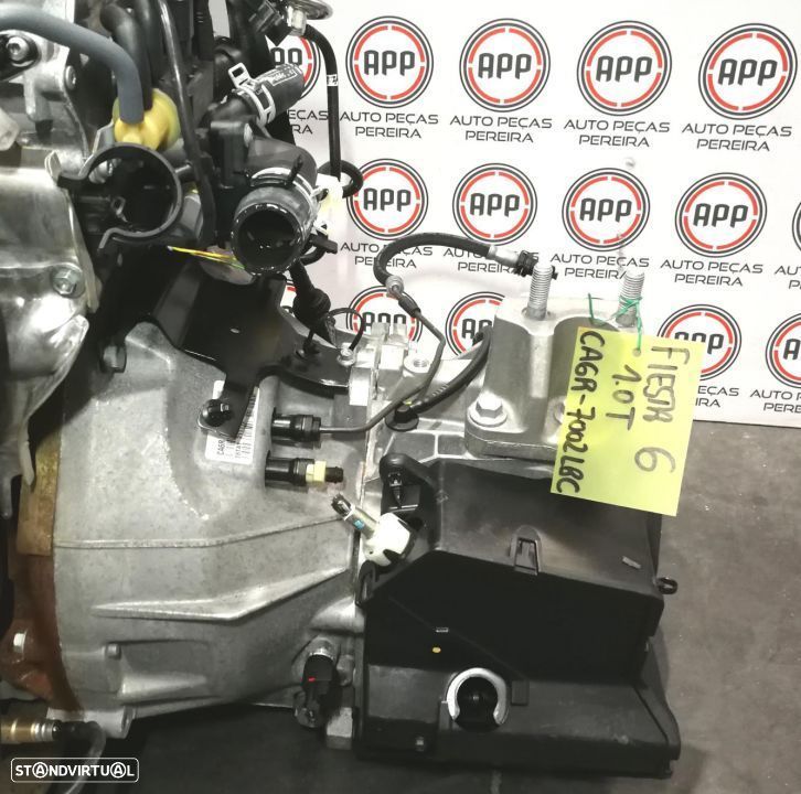 Caixa de velocidades Ford Fiesta 6 1.0 Ecoboost referência CA6R-7002 LBC.34000 KMS. - 1